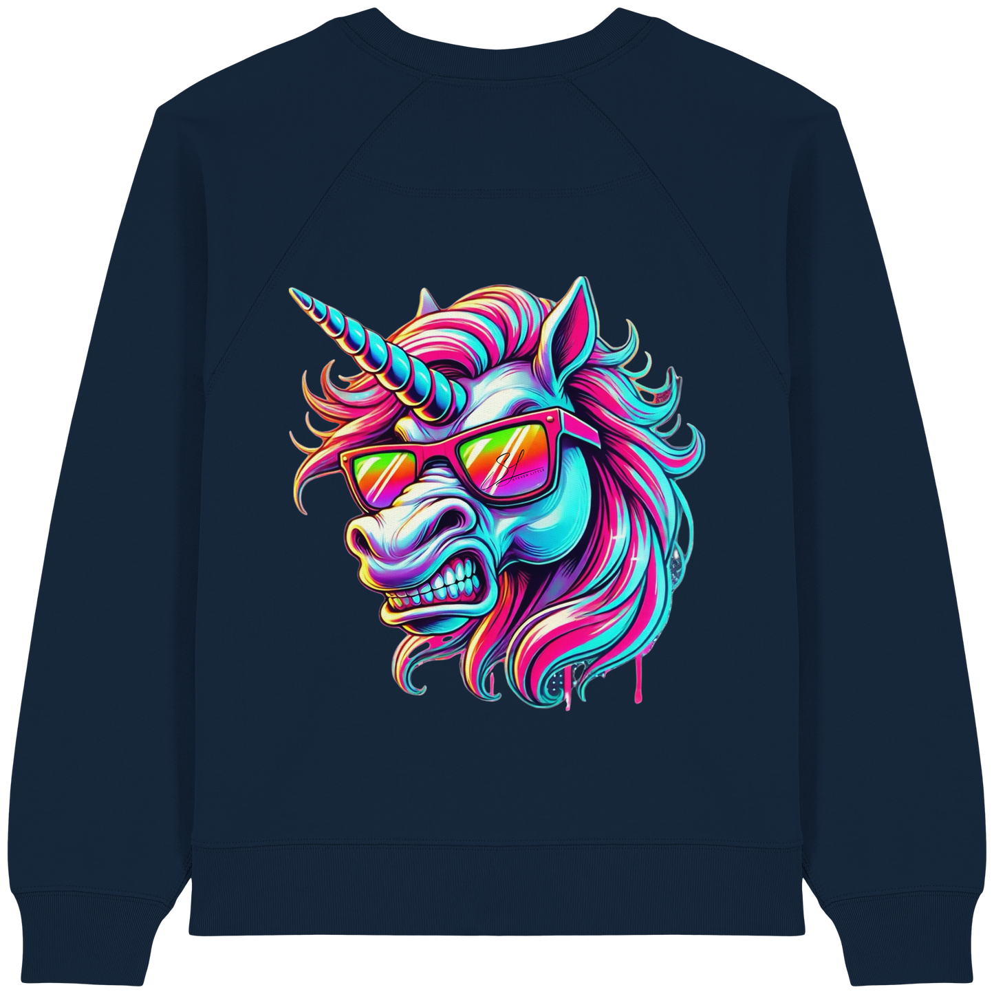 Funky Unicorn - Womens Organic Sweatshirt