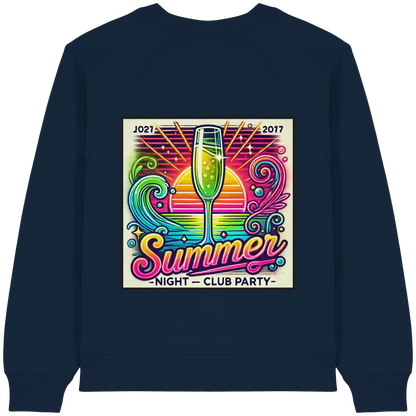 Summer Party Vibes - Womens Organic Sweatshirt