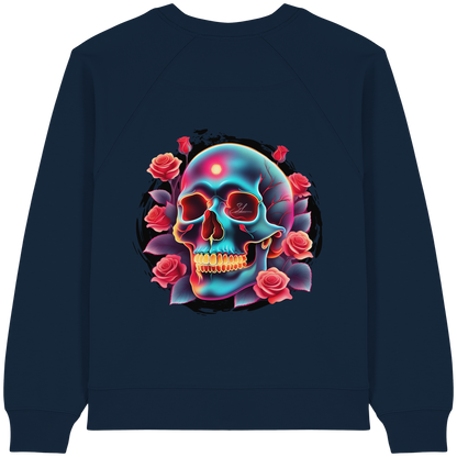 Glow Skull - Womens Organic Sweatshirt