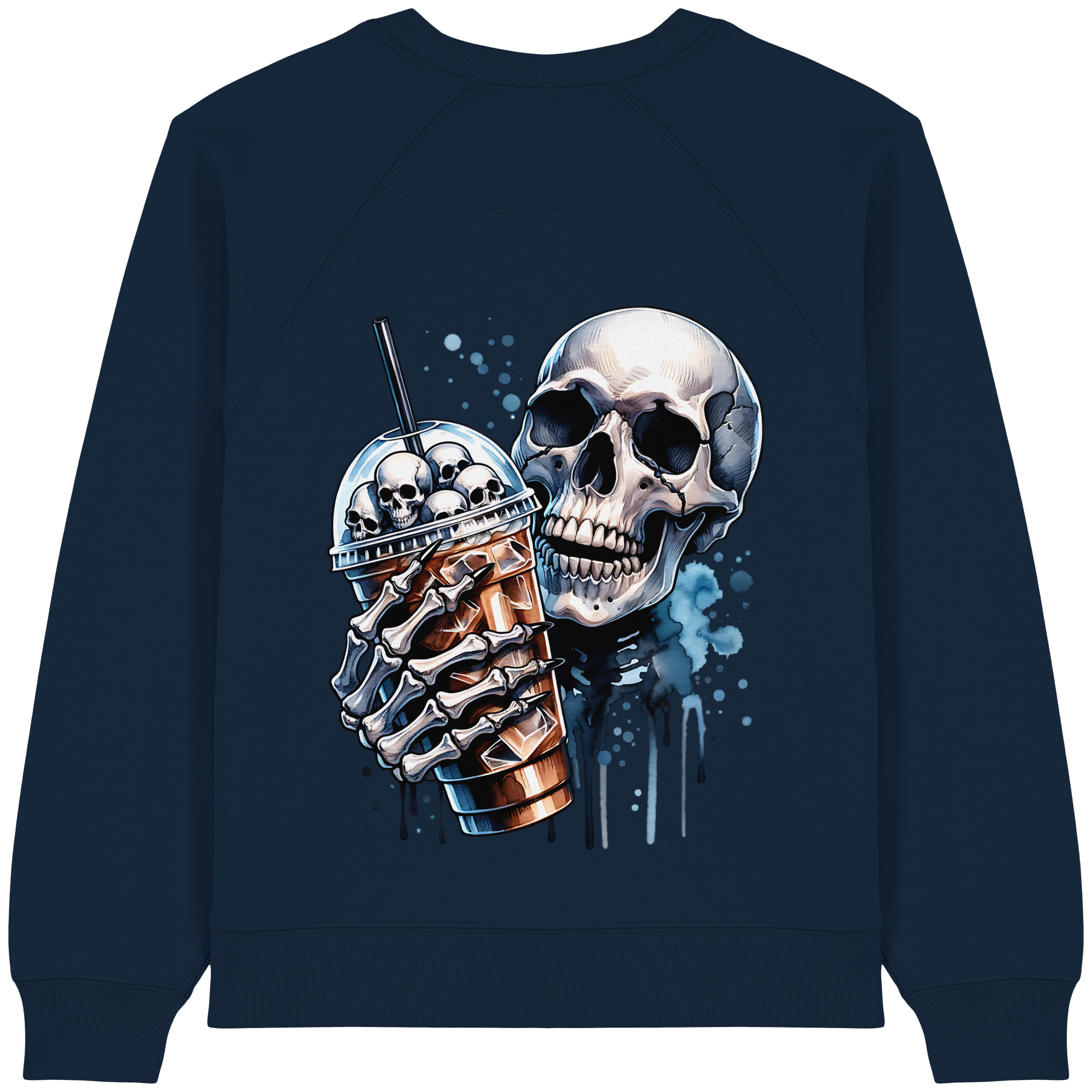 Sweat-shirt bio pour femme Chill Skull