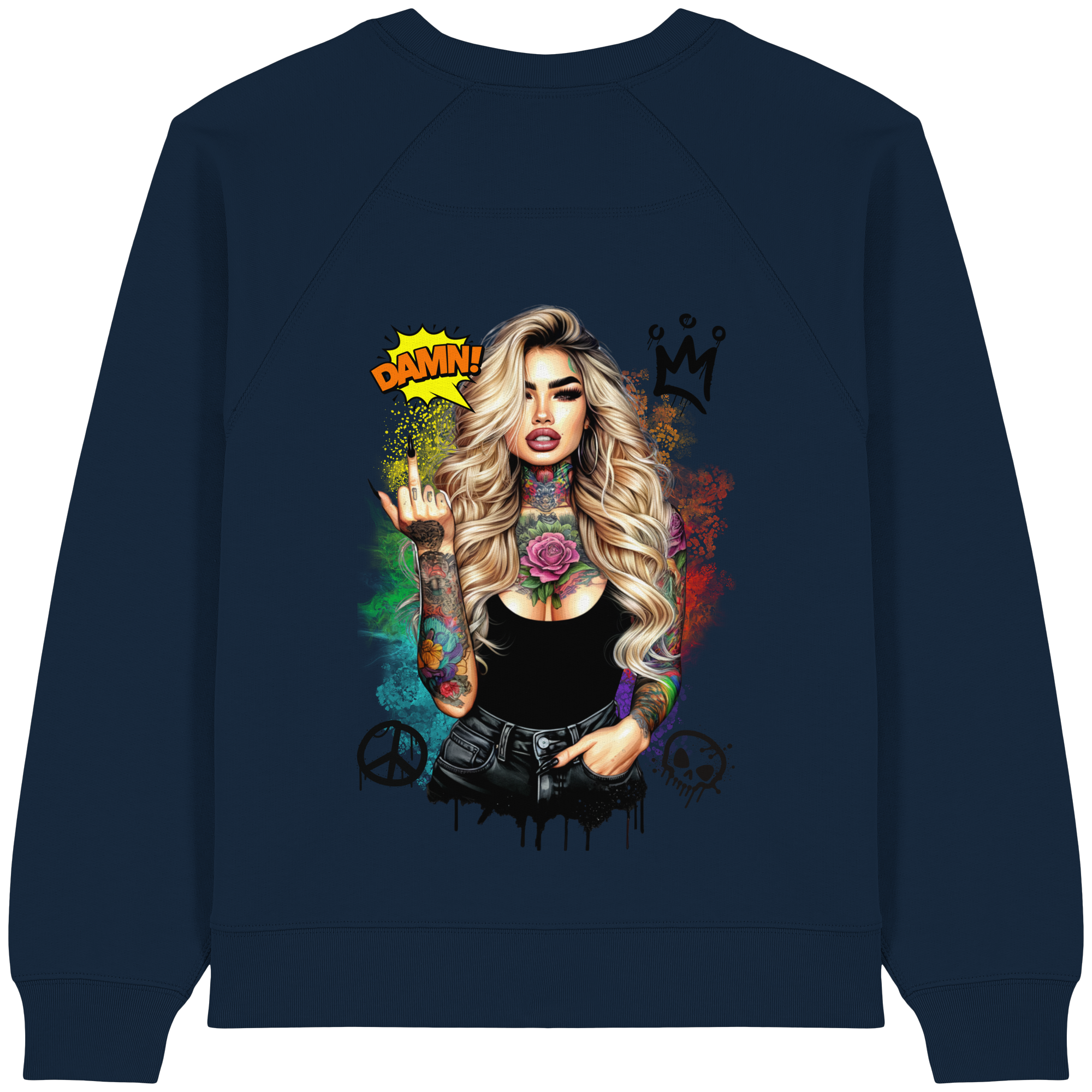 Ink Queen - Womens Organic Sweatshirt