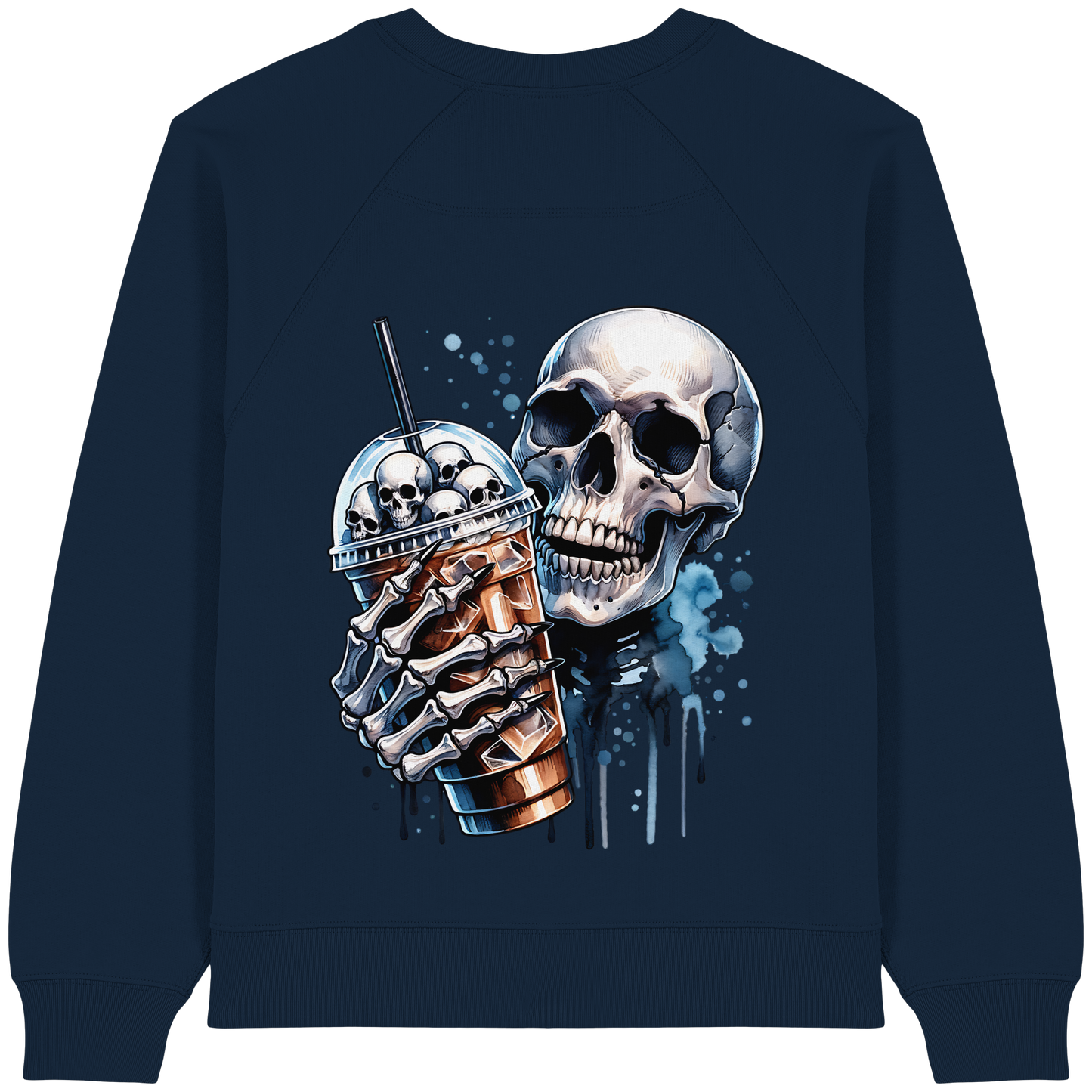 Chill Skull - Womens Organic Sweatshirt