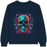 Sweat-shirt bio pour femme Motif crâne galactique