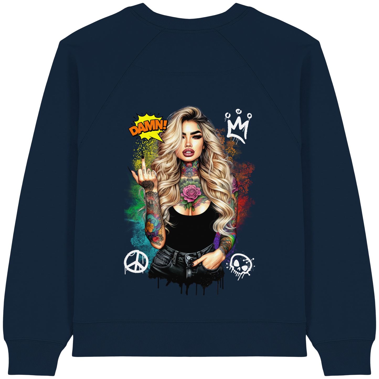 Ink Queen - Womens Organic Sweatshirt