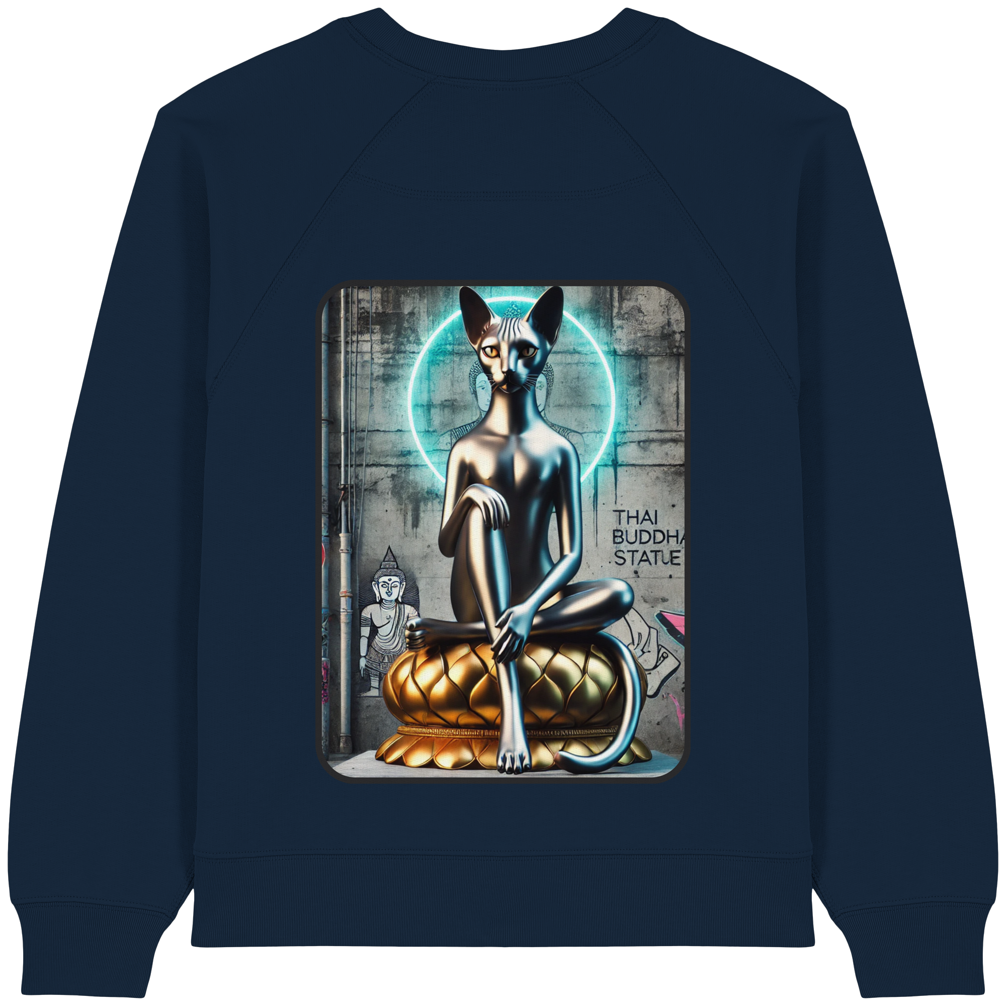 Mystic Cat - Womens Organic Sweatshirt