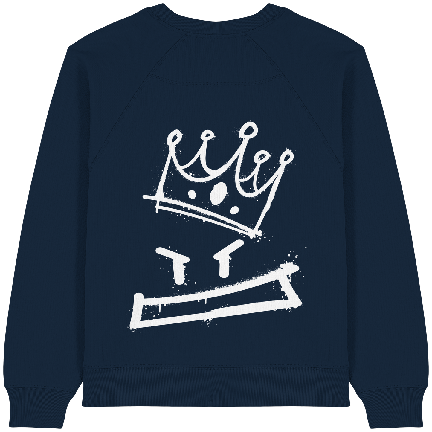 Graffiti King - Womens Organic Raglan Sweatshirt