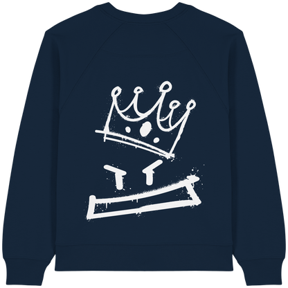 Graffiti King - Womens Organic Raglan Sweatshirt