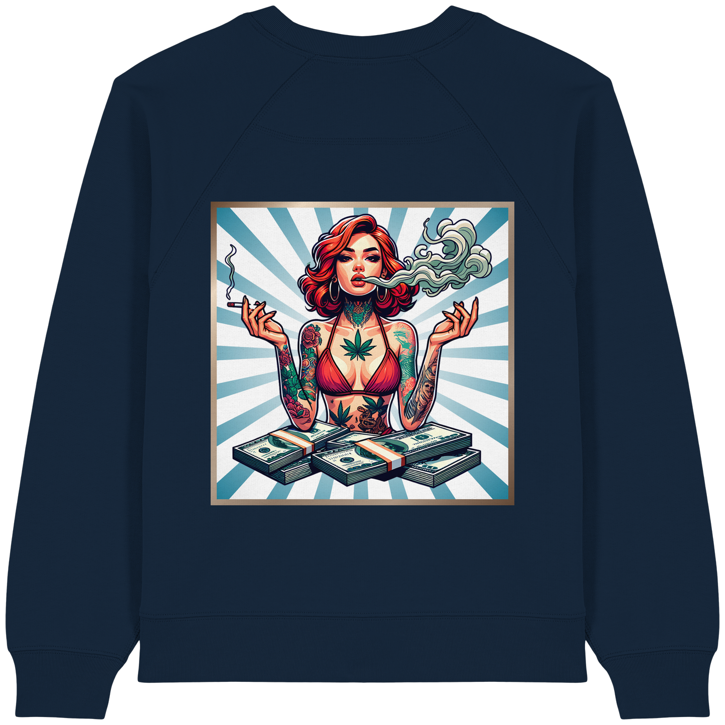 Rebel Rich - Womens Organic Sweatshirt
