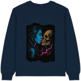 Kissing Skull - Womens Organic Sweatshirt