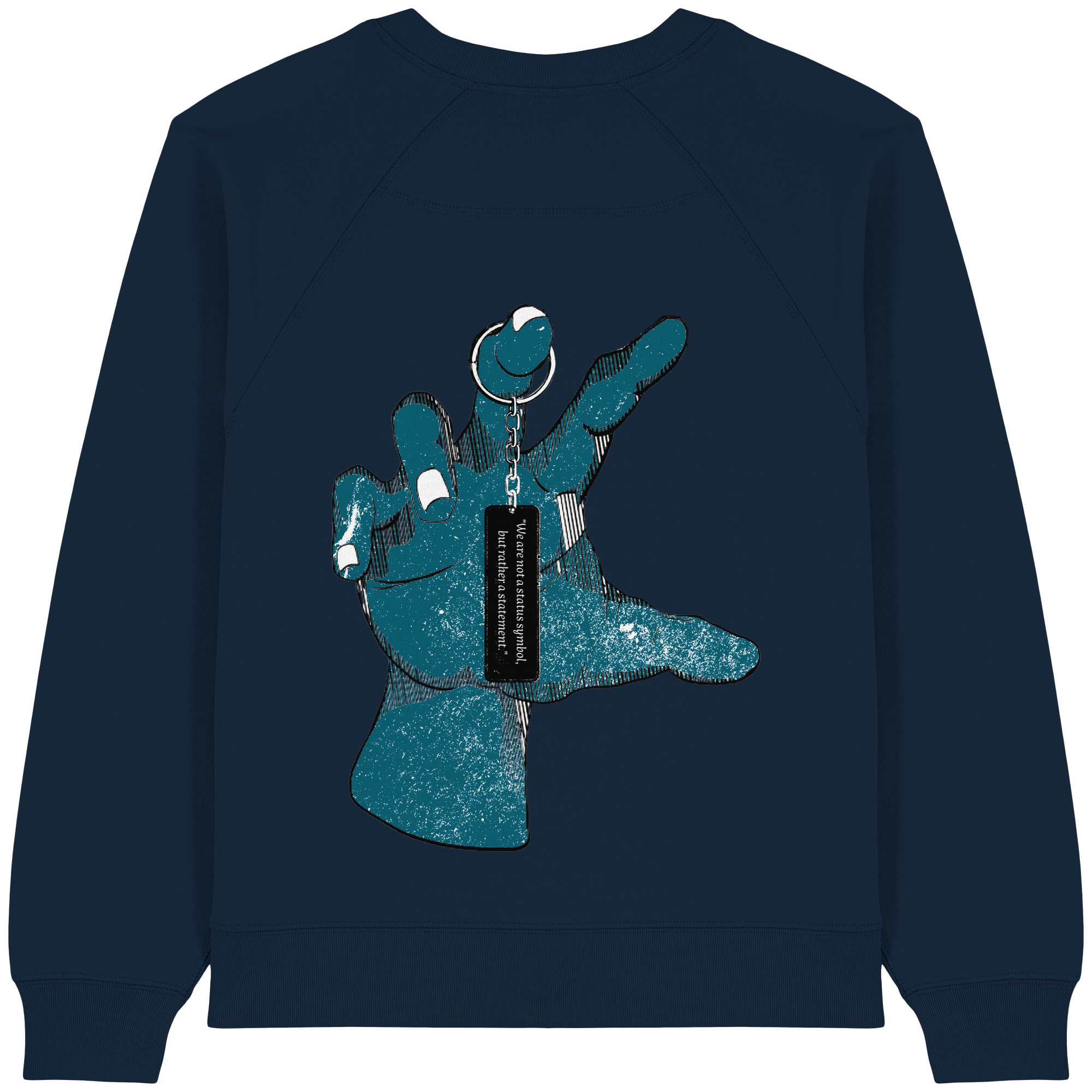 Statement Hand - Sweat-shirt bio pour femme