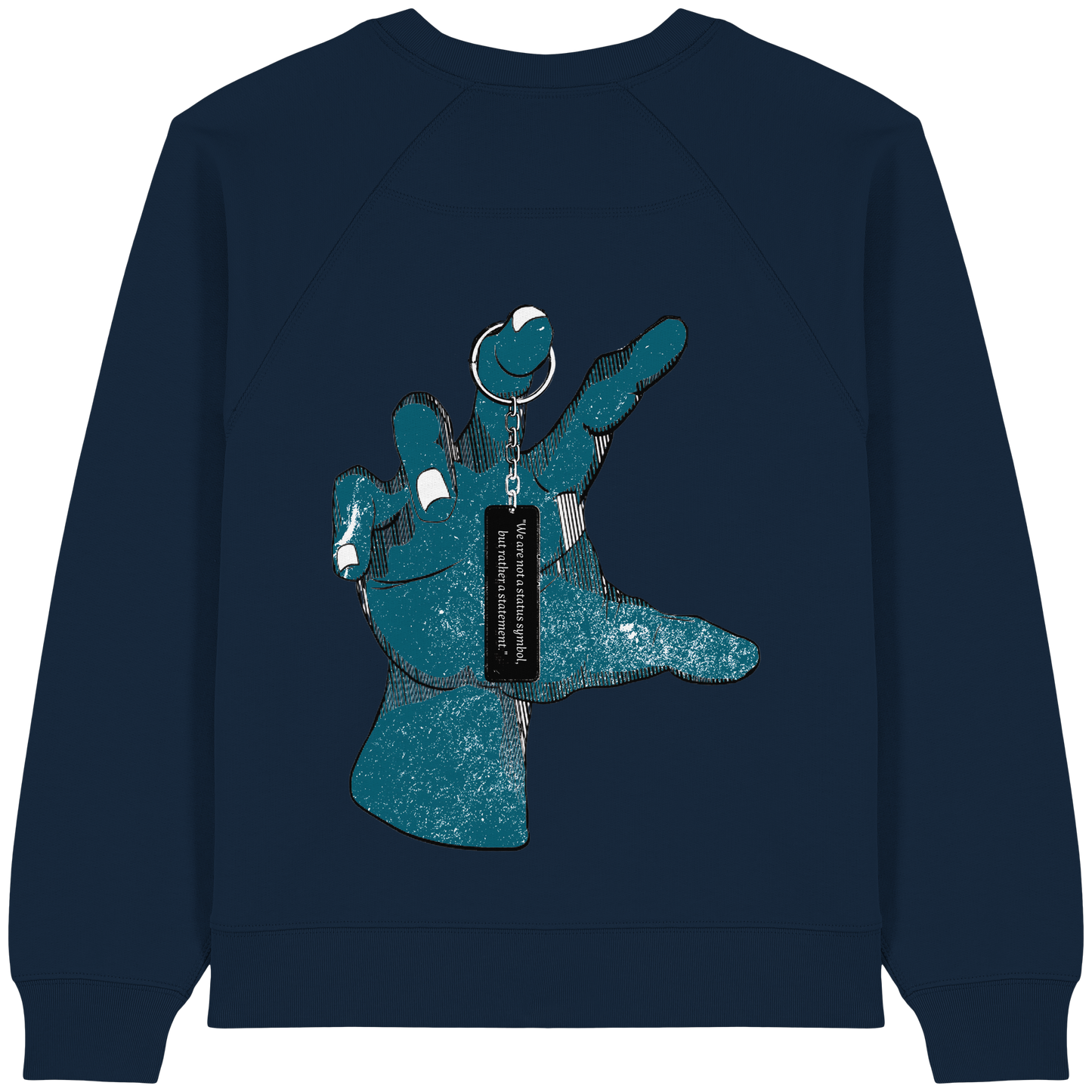 Statement Hand - Womens Organic Sweatshirt