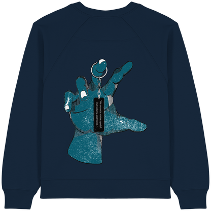 Statement Hand - Womens Organic Sweatshirt
