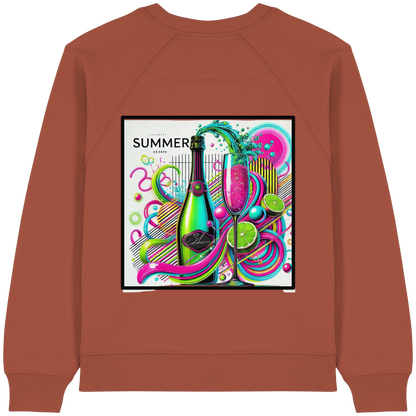 Neon Fresh - Womens Organic Sweatshirt