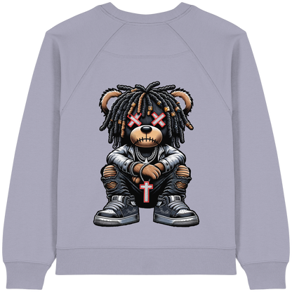 Badass Teddy - Womens Organic Sweatshirt
