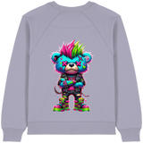 Punk Neon Teddy - Womens Organic Sweatshirt