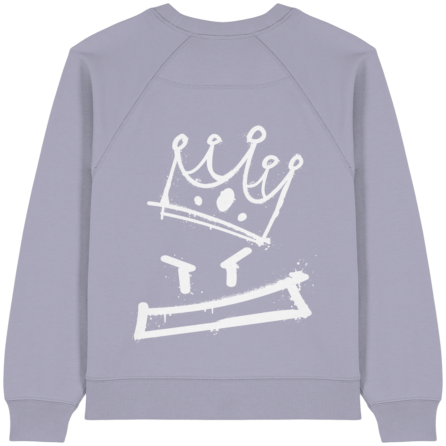 Graffiti King - Womens Organic Raglan Sweatshirt