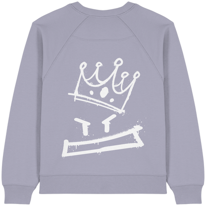 Graffiti King - Womens Organic Raglan Sweatshirt