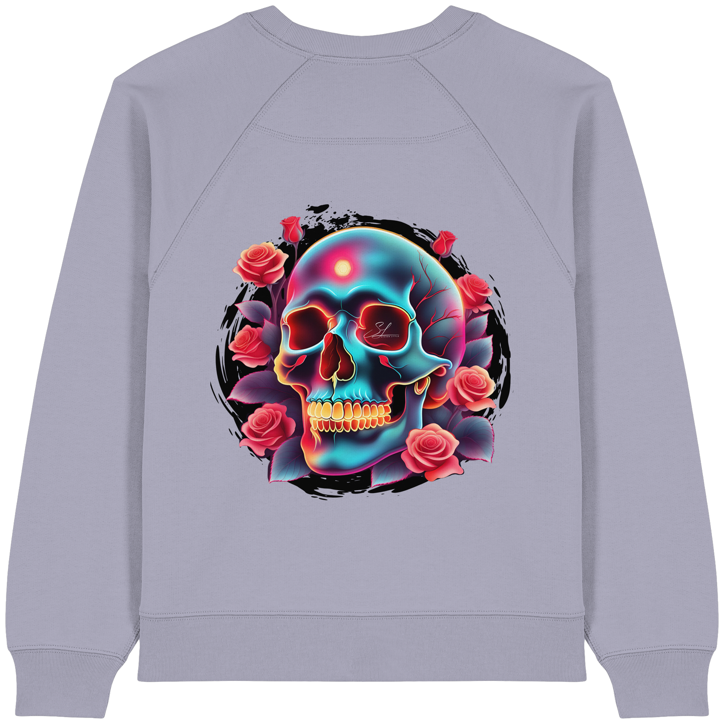 Glow Skull - Womens Organic Sweatshirt