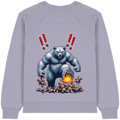 Teddy Terror - Womens Organic Sweatshirt