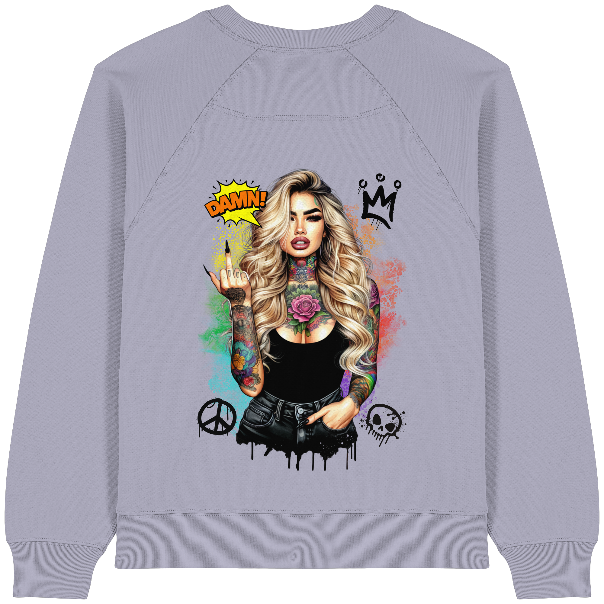 Ink Queen - Womens Organic Sweatshirt