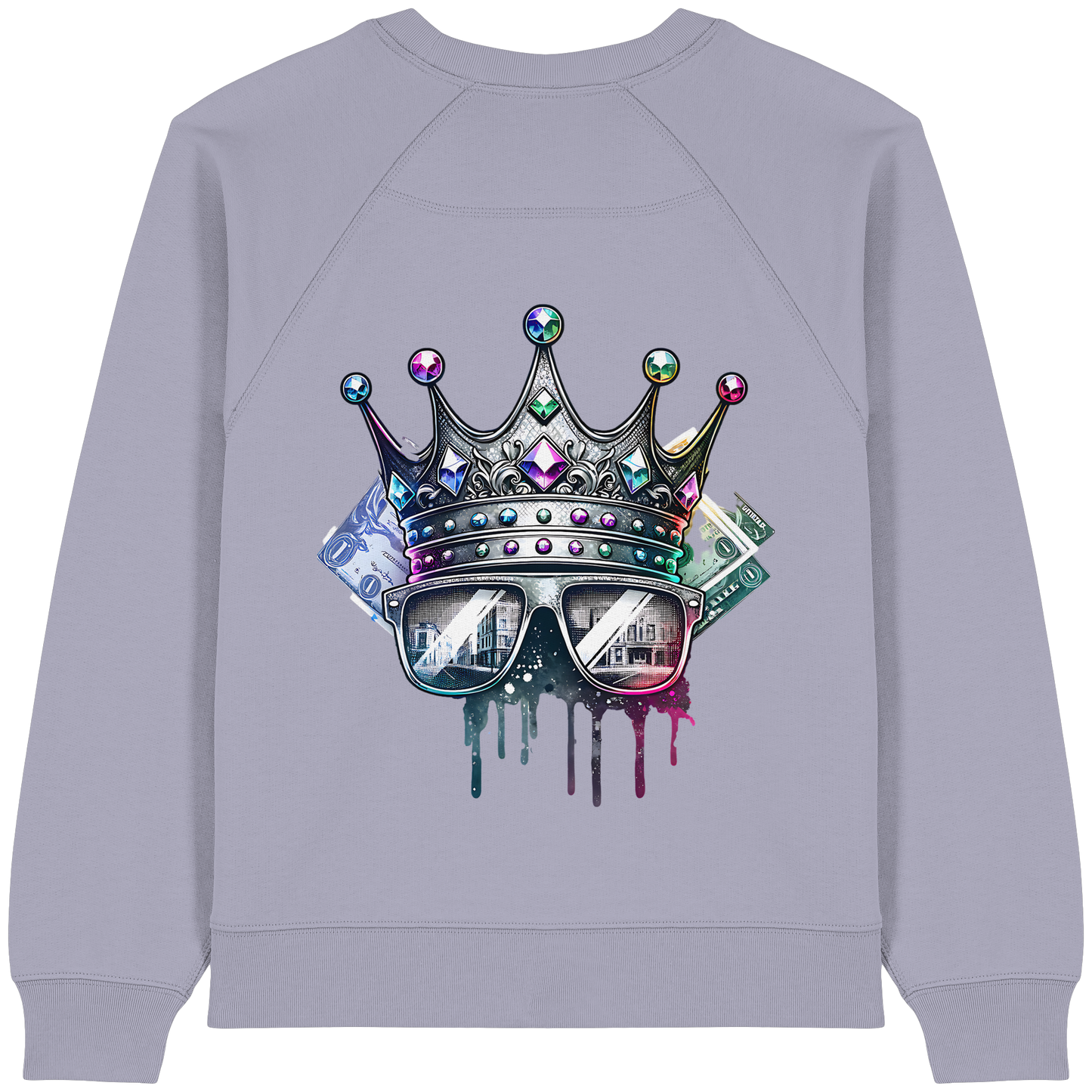 Royal Hustle - Womens Organic Sweatshirt