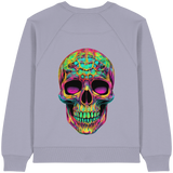 Psychedelic Skull - Womens Organic Sweatshirt