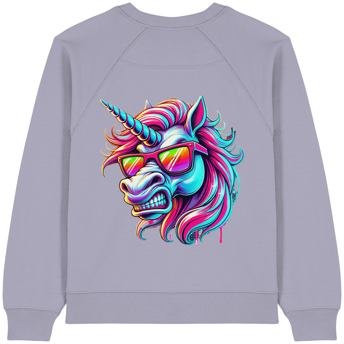 Funky Unicorn - Womens Organic Sweatshirt