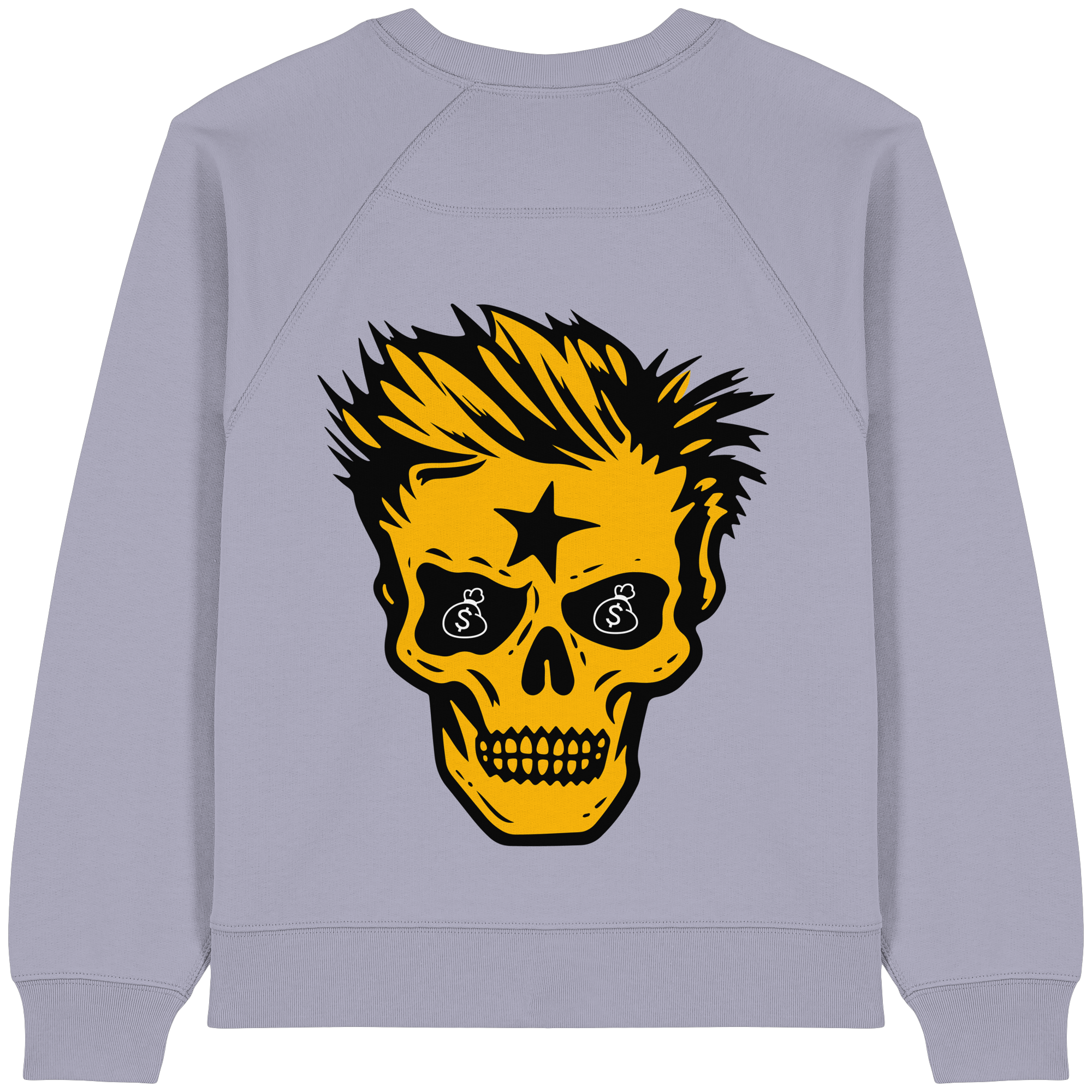 Golden Skull - Womens Organic Sweatshirt