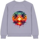 Tropical Sunset - Womens Organic Sweatshirt