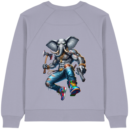 Street King Elefant - Womens Organic Sweatshirt