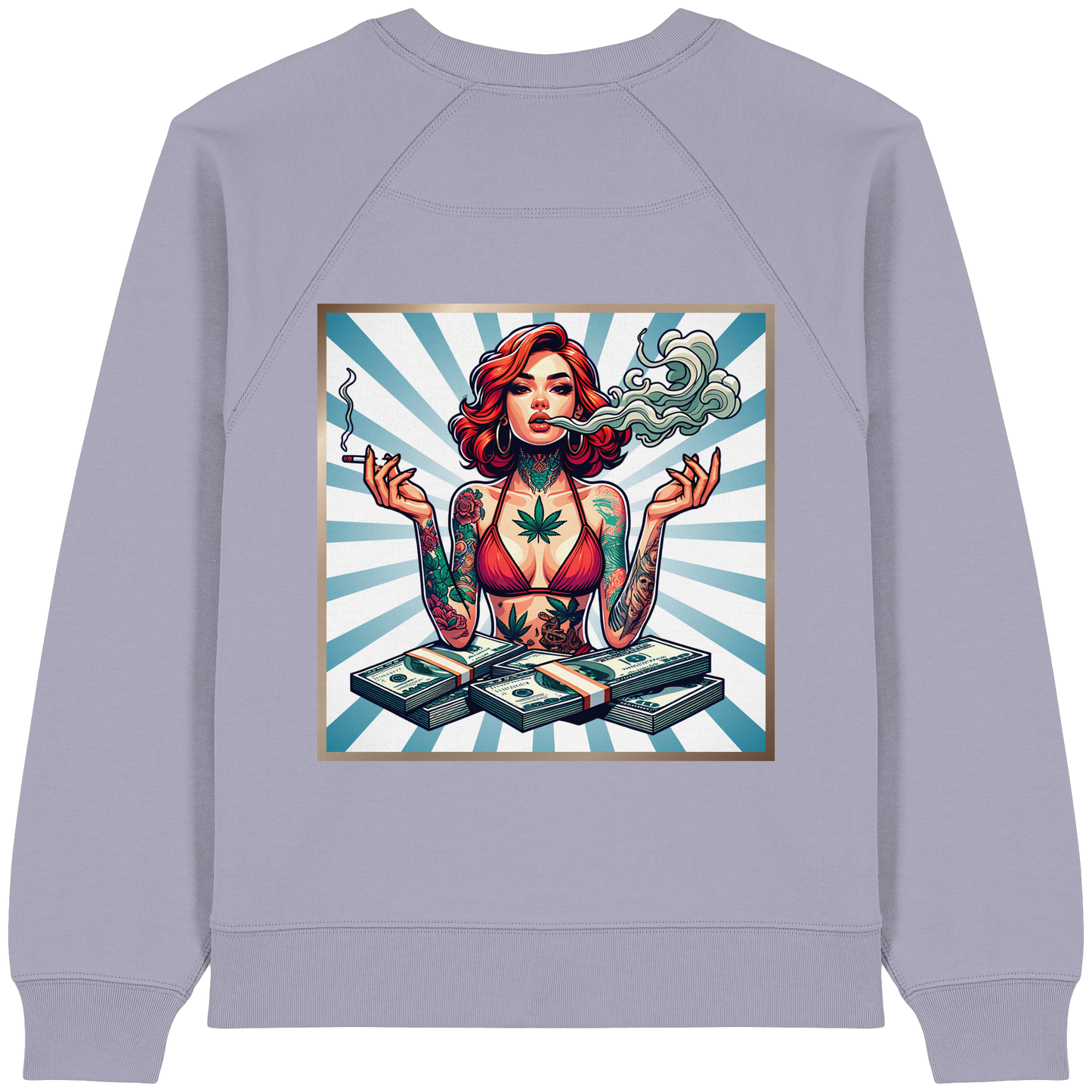 Rebel Rich - Womens Organic Sweatshirt