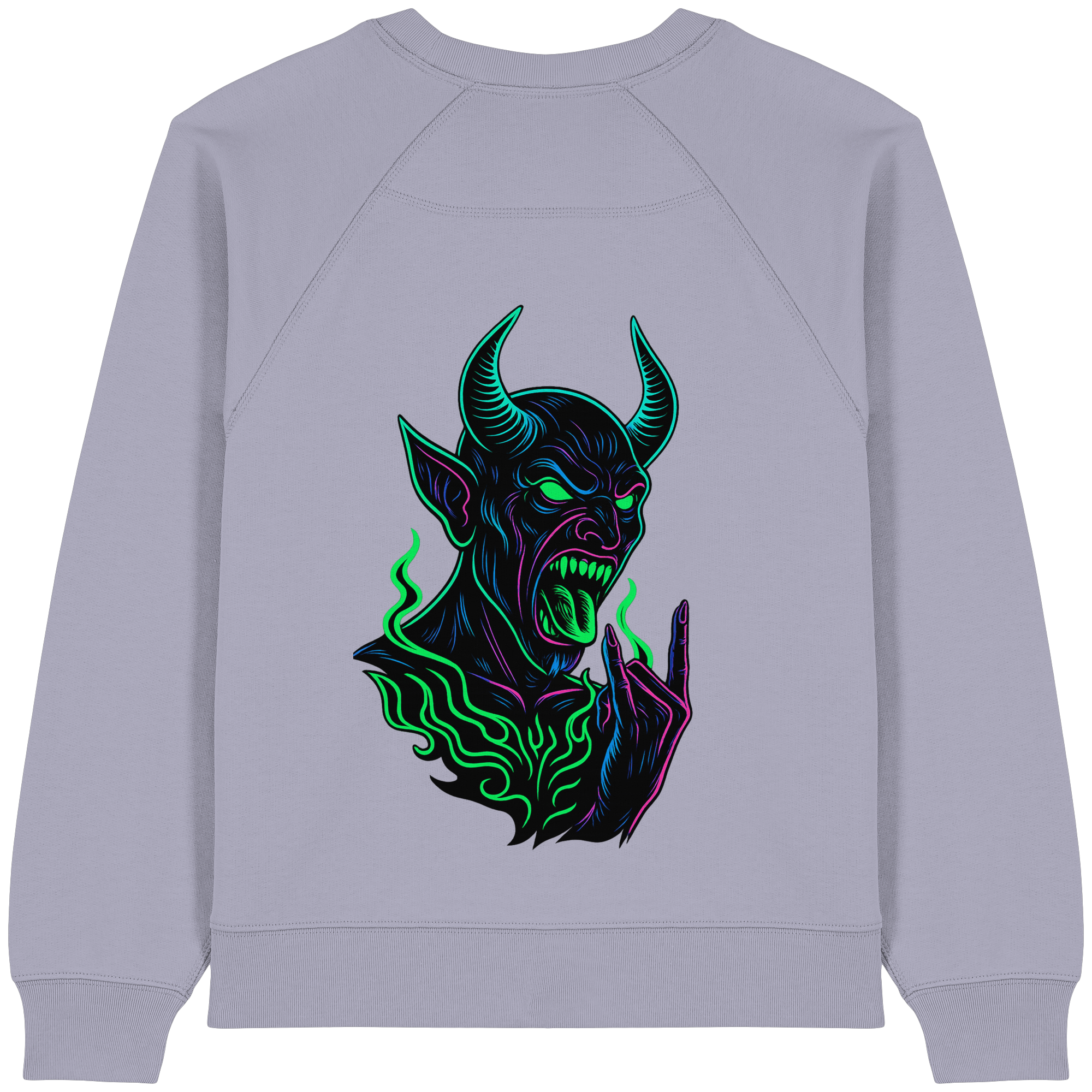 Neon Hellfire - Womens Organic Sweatshirt