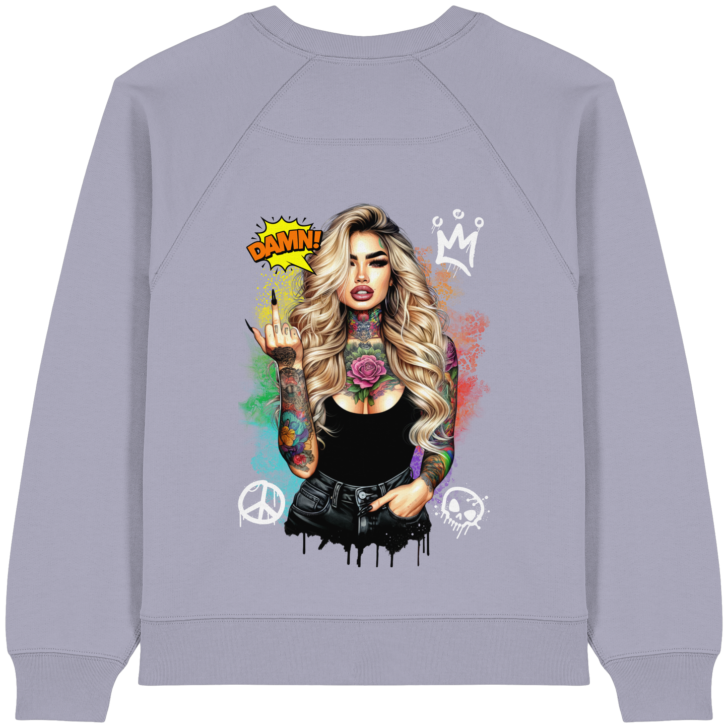Ink Queen - Womens Organic Sweatshirt
