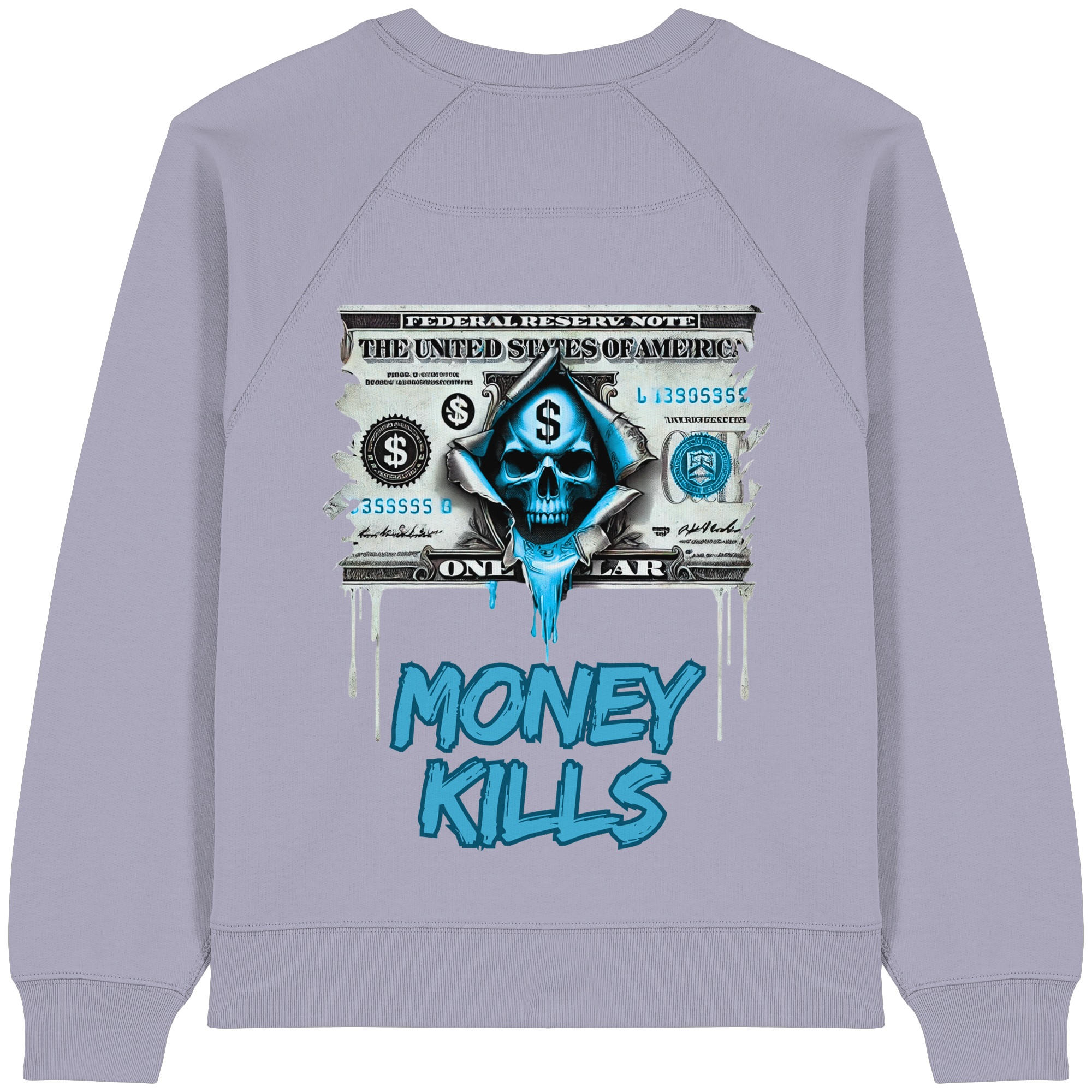 Money Kills - Womens Organic Sweatshirt