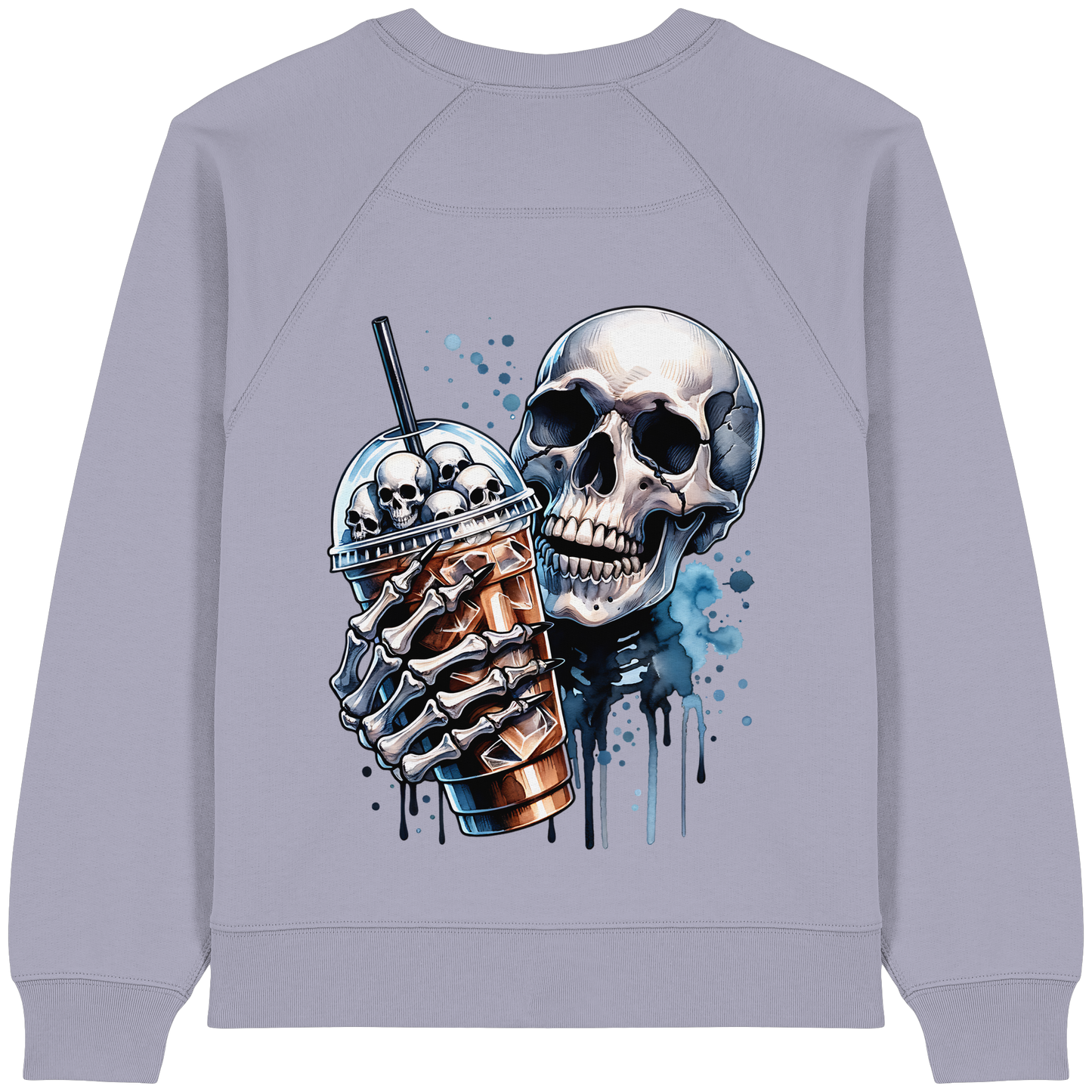 Chill Skull - Womens Organic Sweatshirt