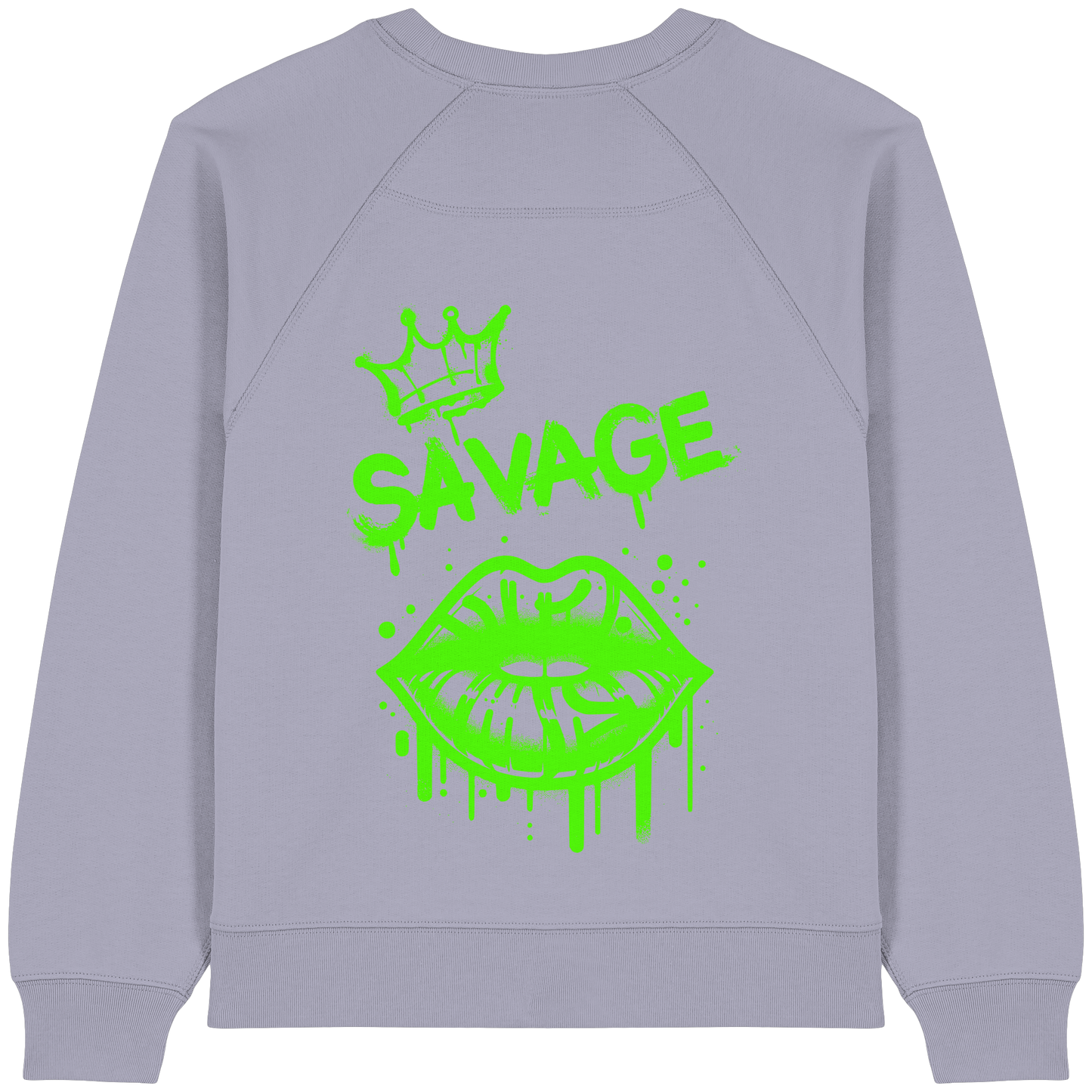 Kiss of Attitude - Womens Organic Sweatshirt