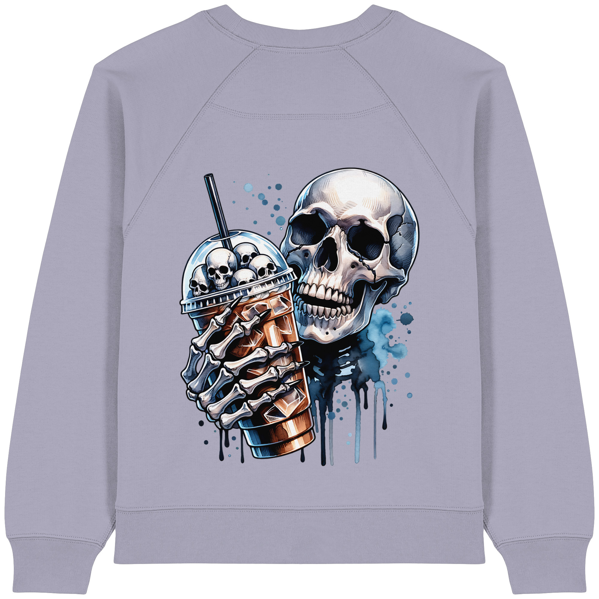 Sweat-shirt bio pour femme Chill Skull