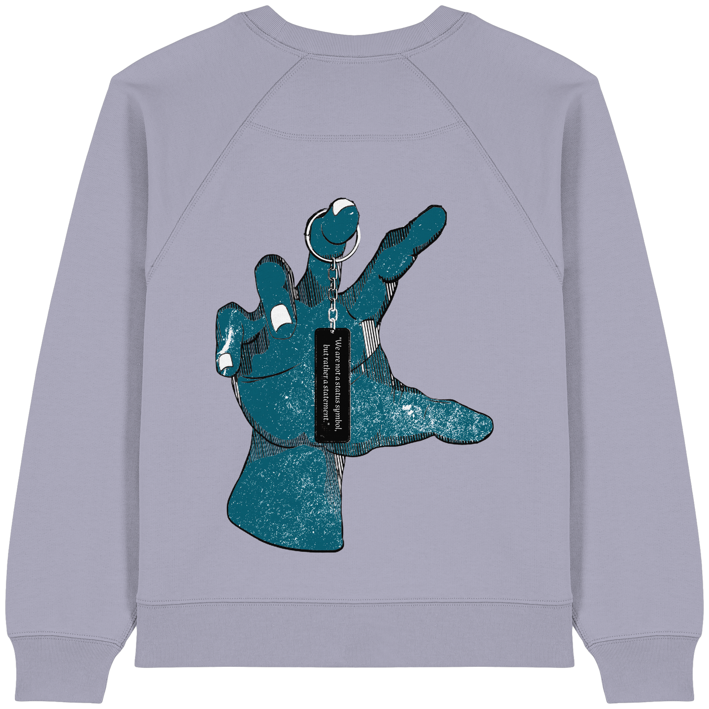 Statement Hand - Womens Organic Sweatshirt