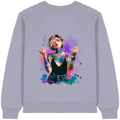 Rebel Rose - Womens Organic Sweatshirt