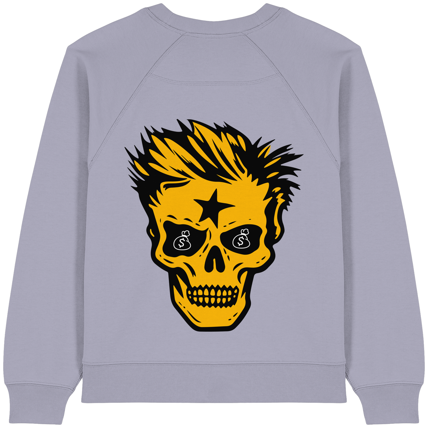Golden Skull Dreams - Womens Organic Sweatshirt