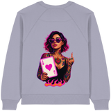Queen of Hearts - Womens Organic Sweatshirt