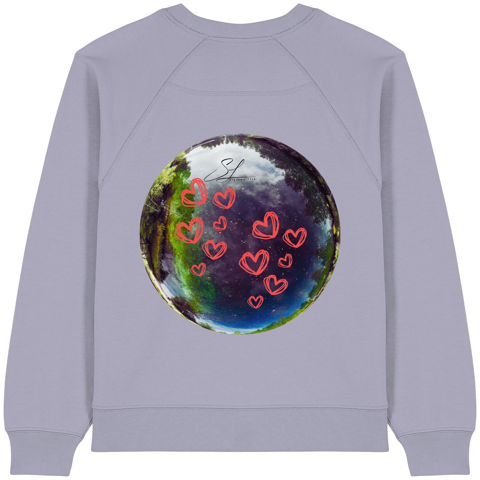 Love our World - Womens Organic Sweatshirt