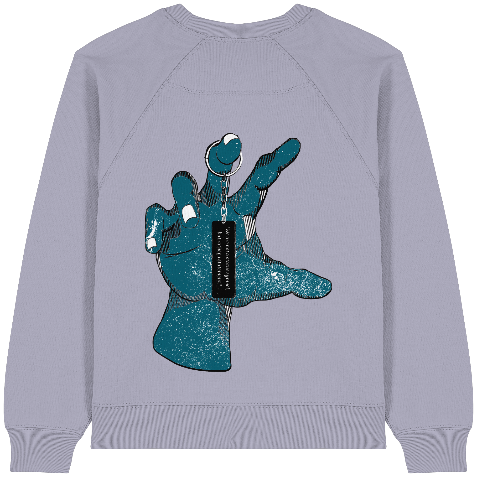 Statement Hand - Sweat-shirt bio pour femme