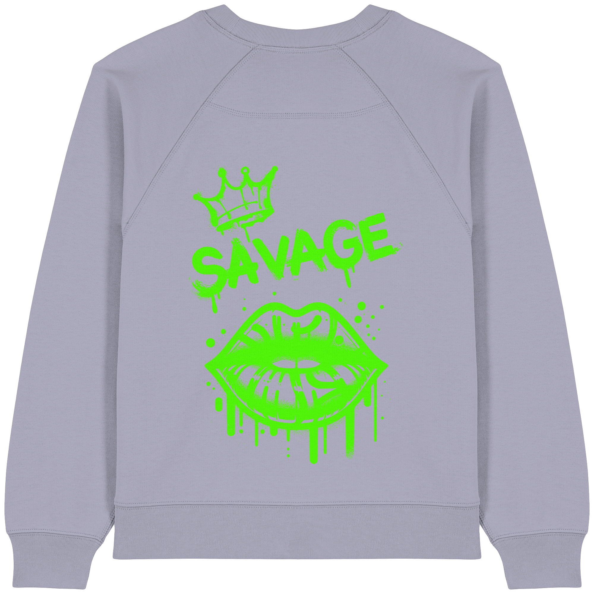 Kiss of Attitude - Womens Organic Sweatshirt