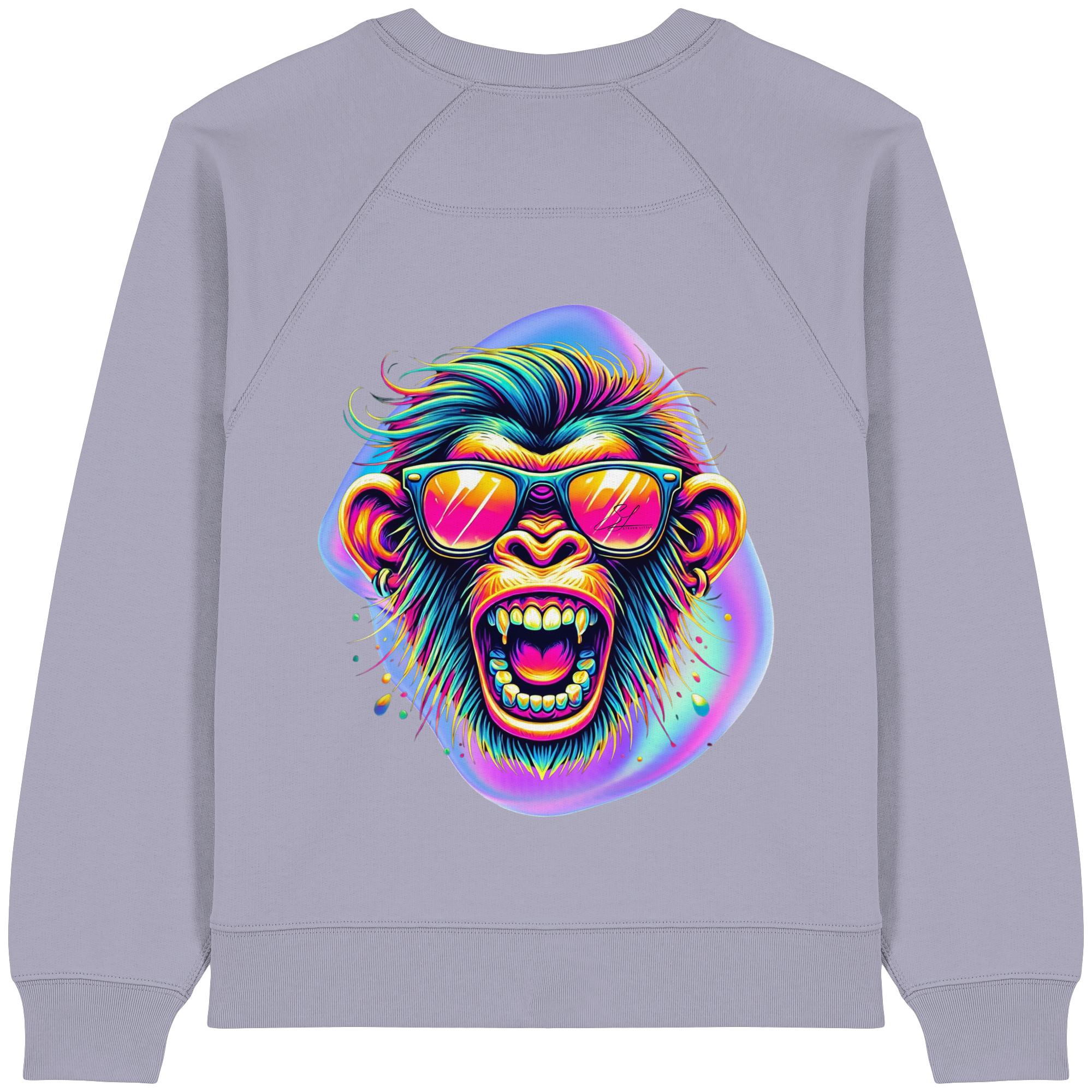 Crazy Chimp - Sweat-shirt bio pour femme