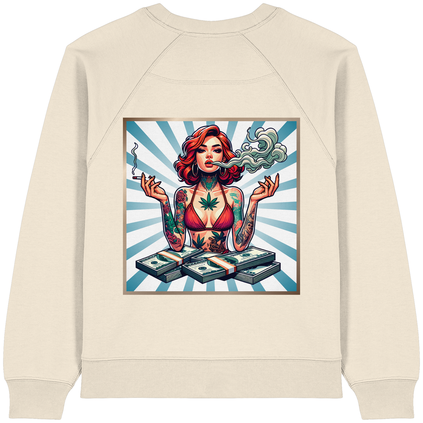 Rebel Rich - Womens Organic Sweatshirt
