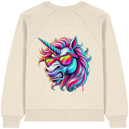 Funky Unicorn - Womens Organic Sweatshirt