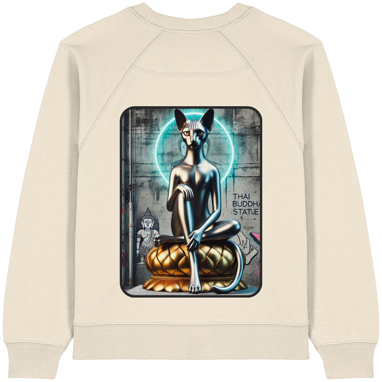 Mystic Cat - Womens Organic Sweatshirt