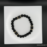 Strength Black Lava Bracelet – Grounded Power Edition