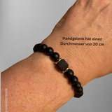Strength Black Lava Bracelet – Grounded Power Edition
